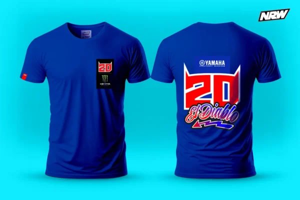 Camiseta 20 Yamaha
